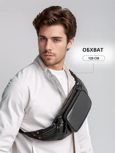 Сумка кожаная