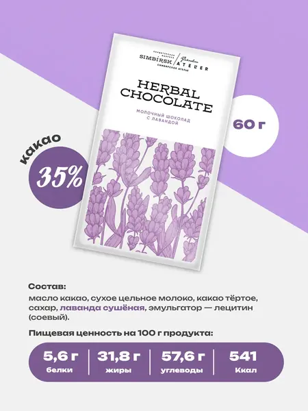 Шоколад Herbal
