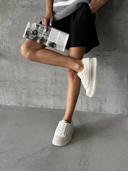 Кеды на платформе