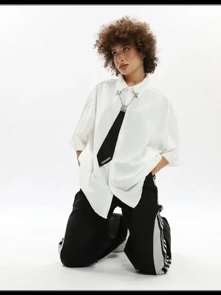 Спортивные карго-штаны y2k оверсайз.