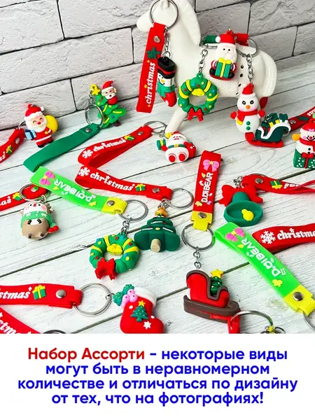 Брелоки Новый год 2025