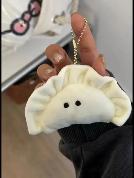 Брелок мягкий пельмень