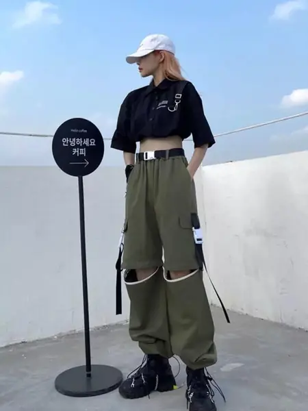 Брюки-карго Y2K