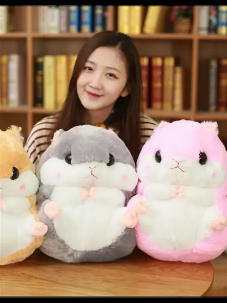 Мягкая игрушка-плед «Хомяк»