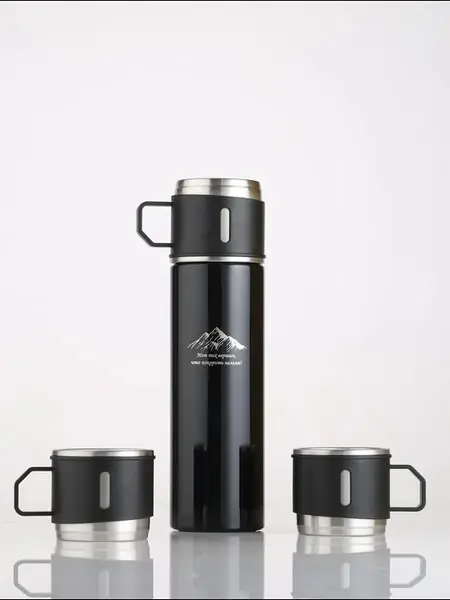 Подарочный набор термоса с кружками