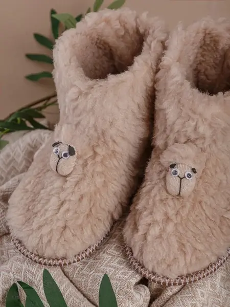 Тапочки меховые