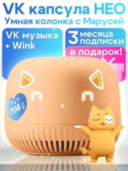 Умная колонка VK Капсула Нео