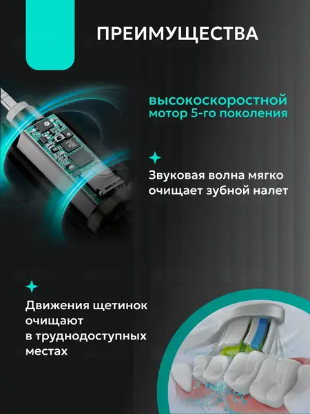Электрическая зубная щетка