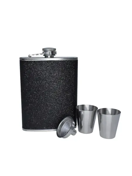 Фляжка со стопками