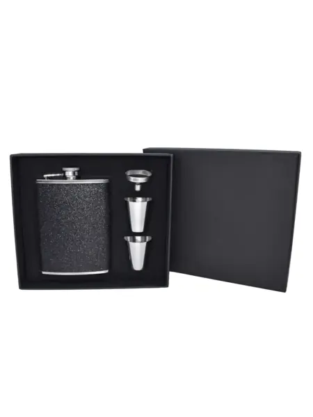 Фляжка со стопками