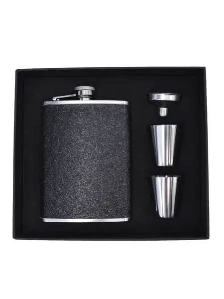 Фляжка со стопками