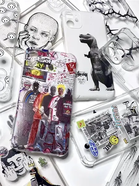 Чехол для iPhone с принтом Y2K трайбл