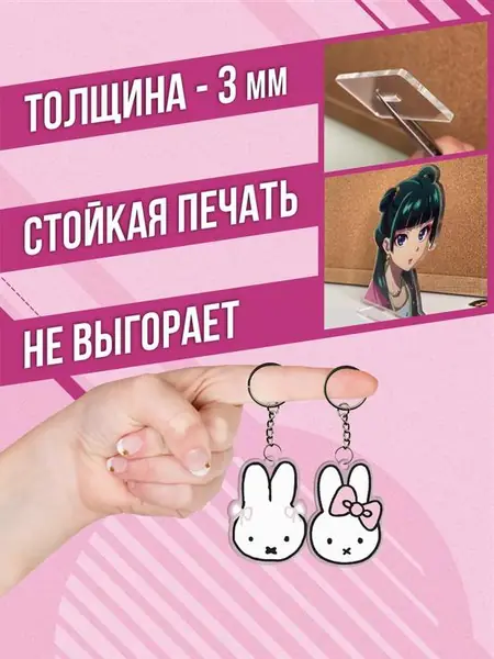 Брелок для ключей Miffy