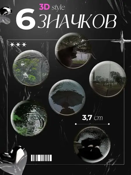 Значки на рюкзак