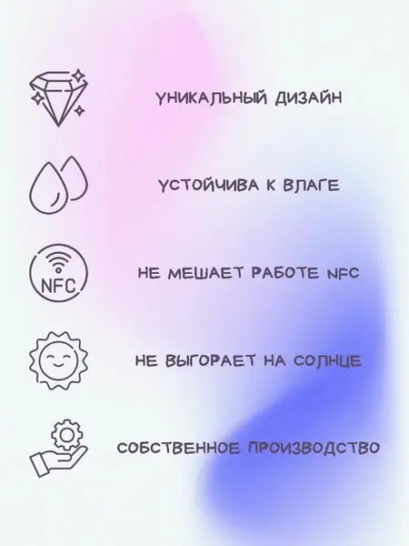 Наклейка на карту по фильму «Крик»