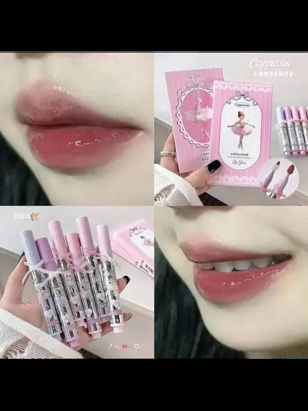 Тающие бальзамы-блески для губ