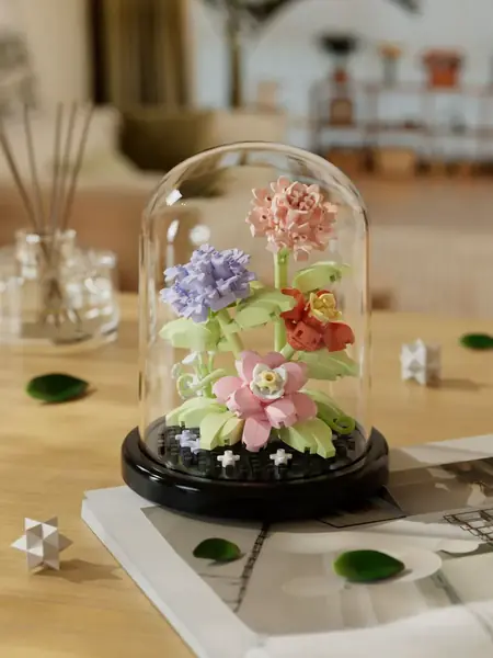 Конструктор 3D цветы