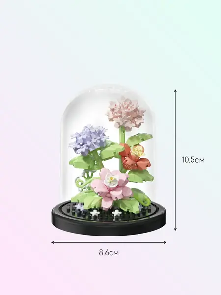 Конструктор 3D цветы