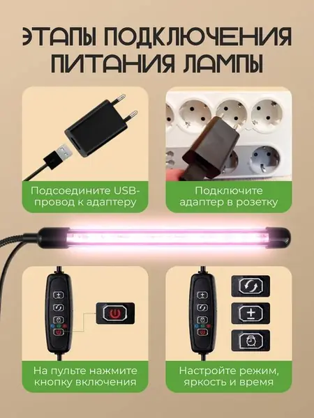 Фитолампа для растений