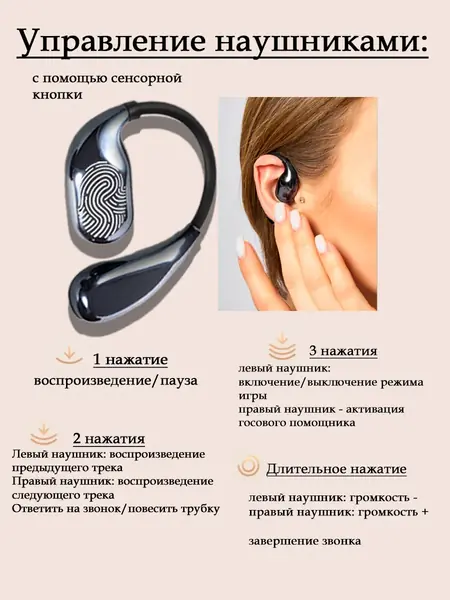 Наушники спортивные