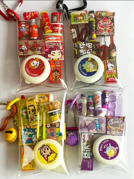 Брелок с бутылочками