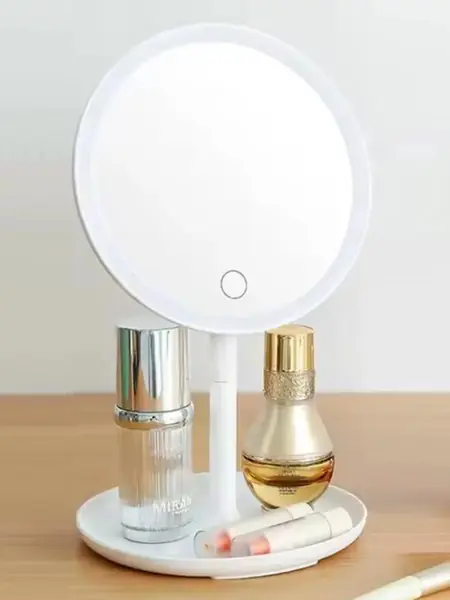 Зеркало настольное с подсветкой для макияжа