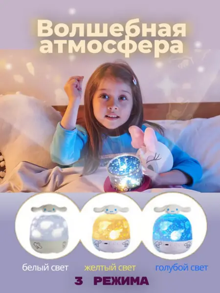 Проектор ночник Cinnamoroll