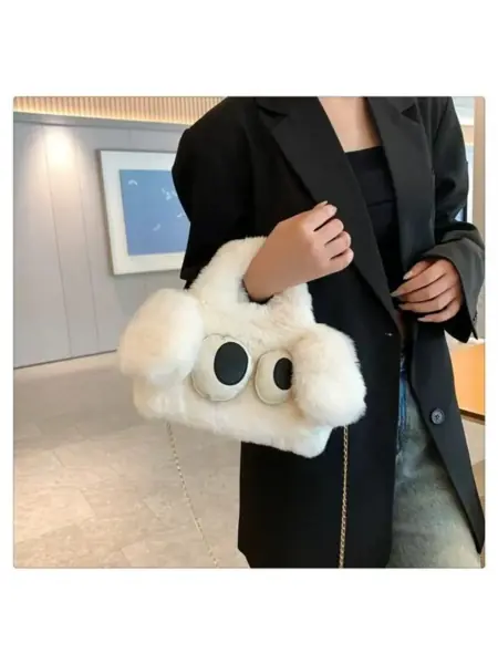 Меховая сумка