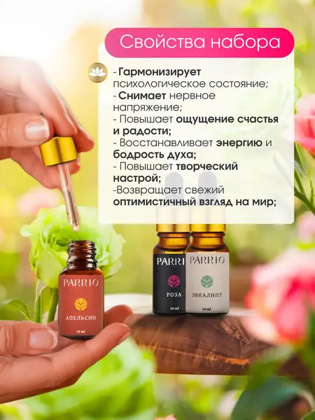 Эфирные масла Сила вдохновения
