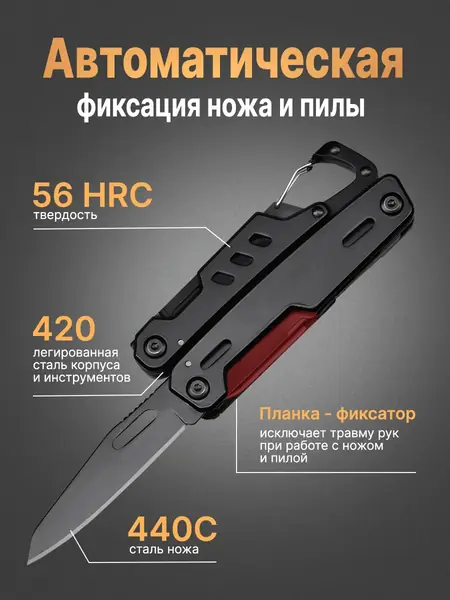 Мультитул туристический