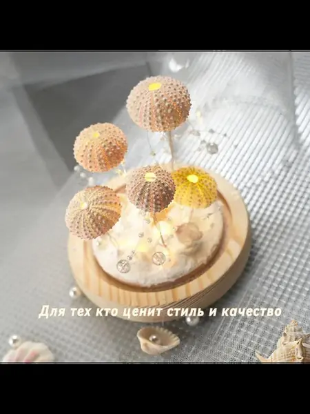 Ночник «Медузы в колбе»