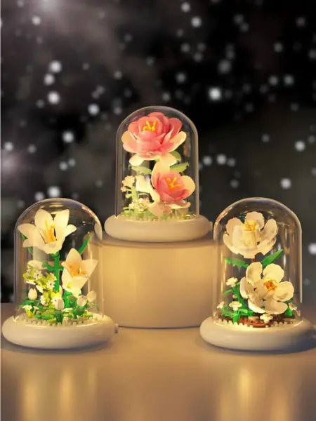 3D конструктор цветов