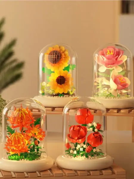 3D конструктор цветов