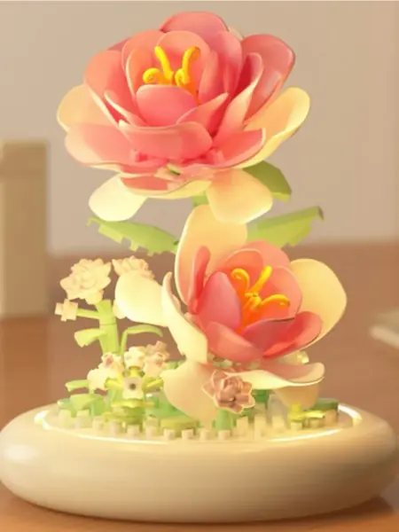 3D конструктор цветов