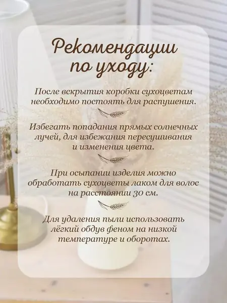 Букет сухоцветов