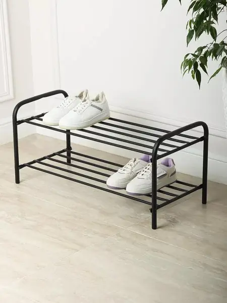 Обувница в прихожую металлическая открытая