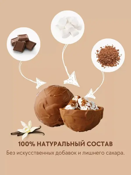 Шоколадные бомбочки с маршмеллоу