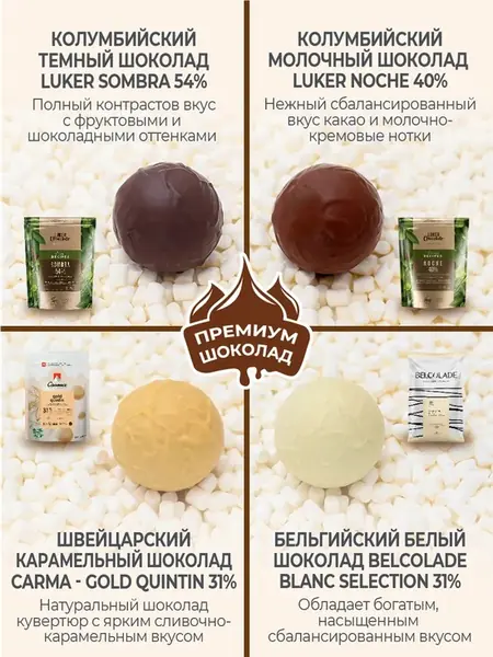 Шоколадные бомбочки
