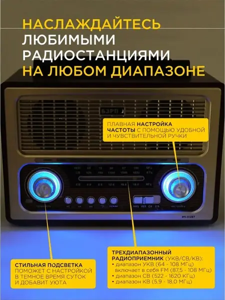 Ретро радиоприемник