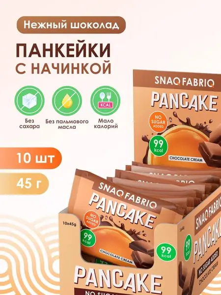 Панкейки с начинкой без сахара.
