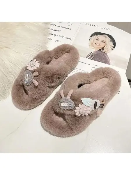 Тапочки меховые