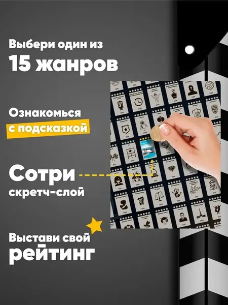 Скретч-постер