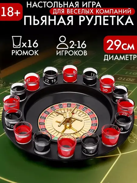 Пьяная рулетка Алкорулетка