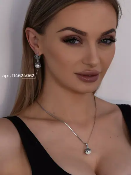 Подвеска с жемчугом