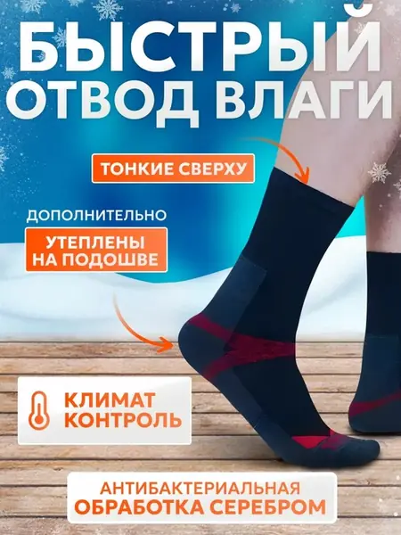 Теплые носки Nordkapp