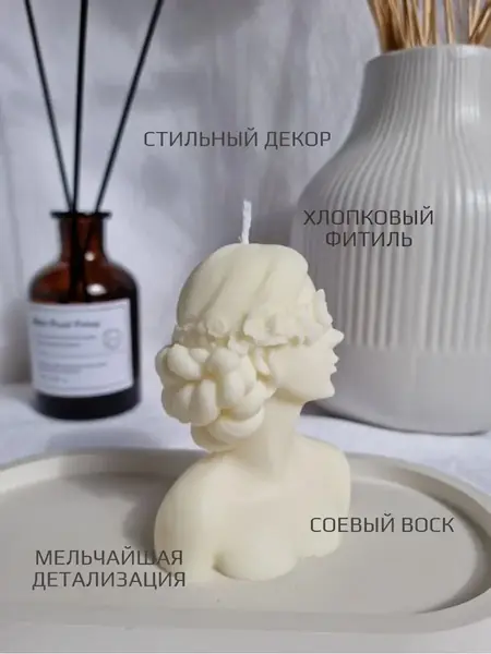 Свеча Девушка
