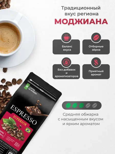 Кофе в зернах ESPRESSO SUPERIOR