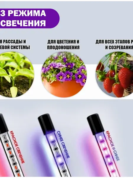 Фитолампа светодиодная