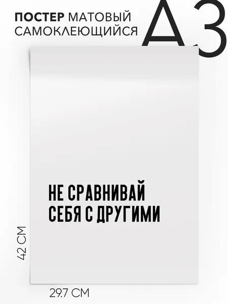 Постер мотивации