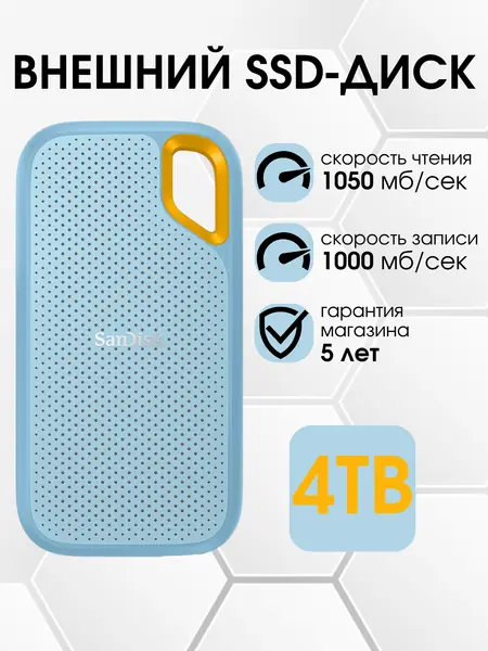Внешний SSD SanDisk Extreme